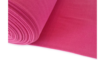 10cm Bündchen Schlauch glatt  (ca 70cm Umfang)  PINK  (Grundpreis € 10-/m)